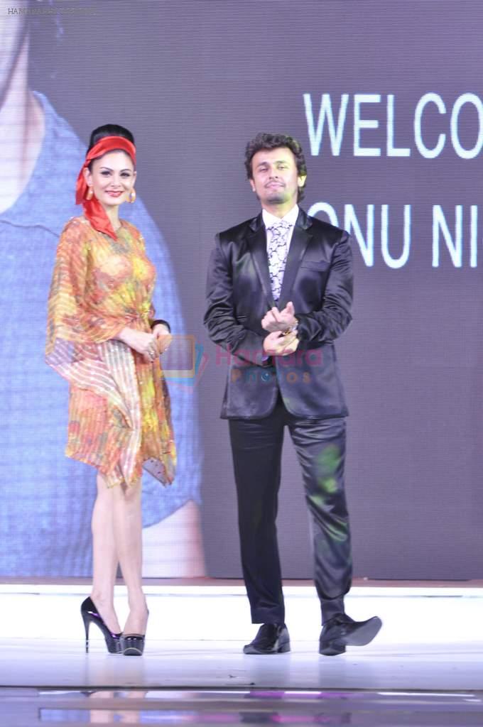 Sonu Nigam at Globoil India Awards in Mumbai on 21st Sept 2013
