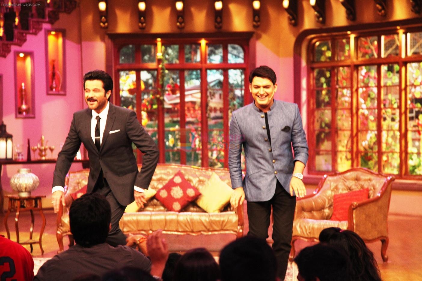 Anil Kapoor on the sets of comedy nights with kapil on 21st Sept 2013