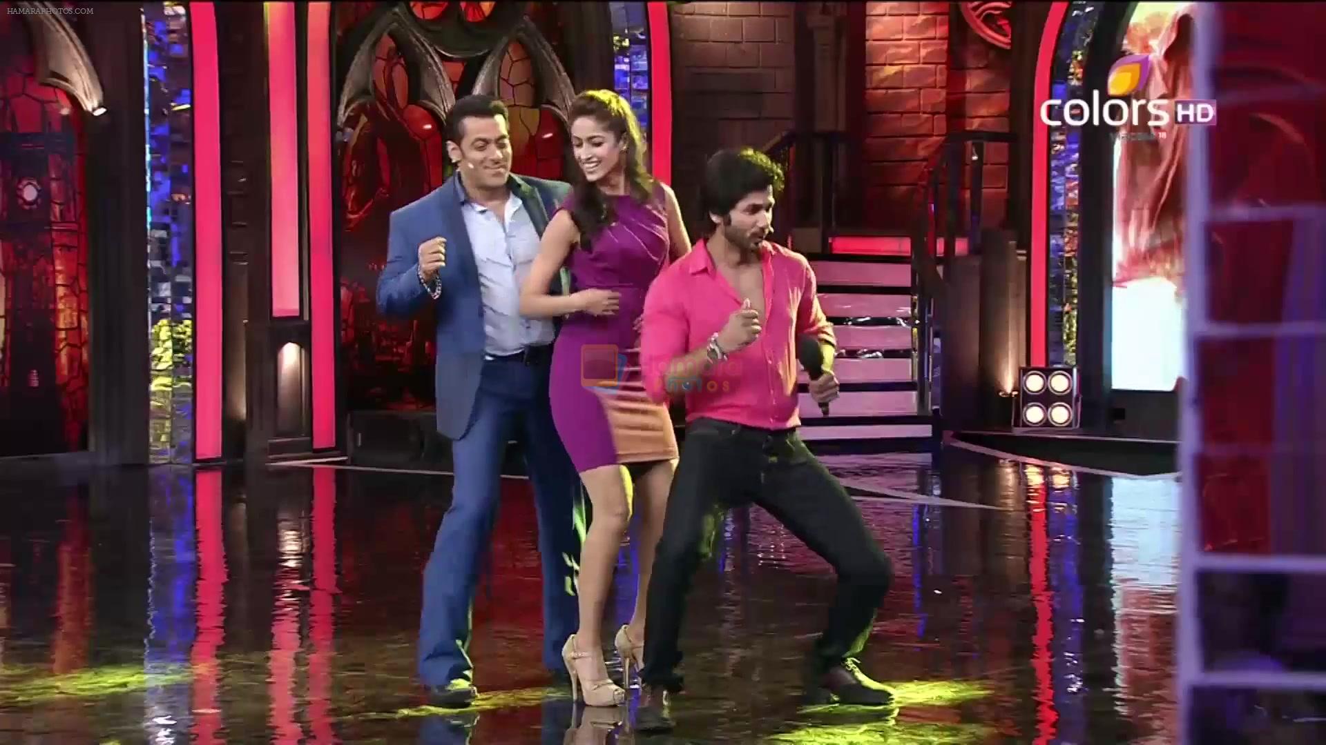 Salman Khan, Ileana D'Cruz, Shahid Kapoor dance on Bigg Boss Season 7 - Day 6