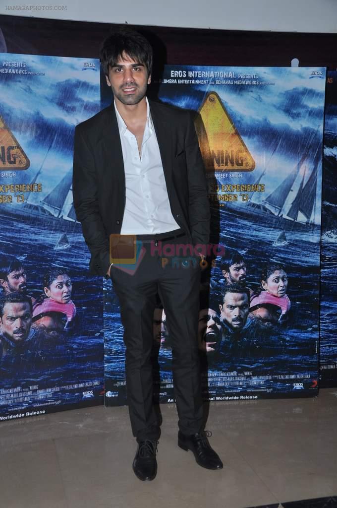 Sumit Suri at Warning film premiere in PVR, Juhu, Mumbai on 26th Sept 2013