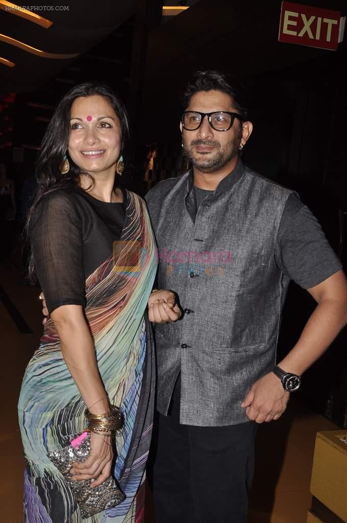 Arshad Warsi, Maria Goretti at premiere of Raqt in Cinemax, Mumbai on 26th Sept 2013