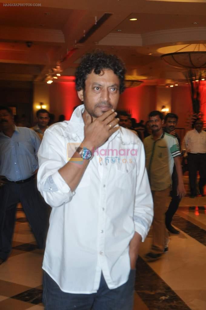 Irrfan Khan at Jagran film festival for Lumiere bothers screening in J W Marriott, Mumbai on 28th Sept 2013