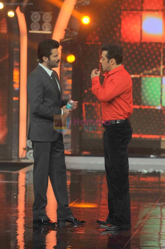Anil Kapoor on the sets of Bigg boss 7 in Mumbai on 28th Sept 2013