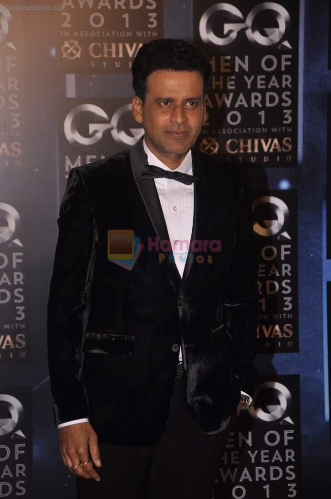 Manoj Bajpai at GQ Men of the Year Awards 2013 in Mumbai on 29th Sept 2013