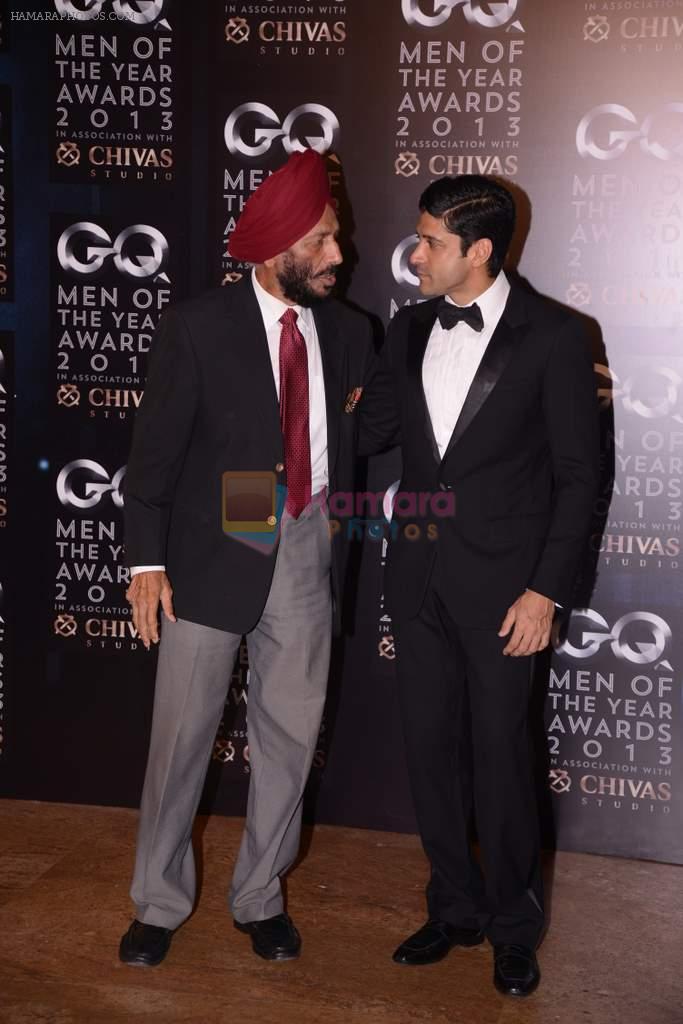 Milkha Singh at GQ Men of the Year Awards 2013 in Mumbai on 29th Sept 2013