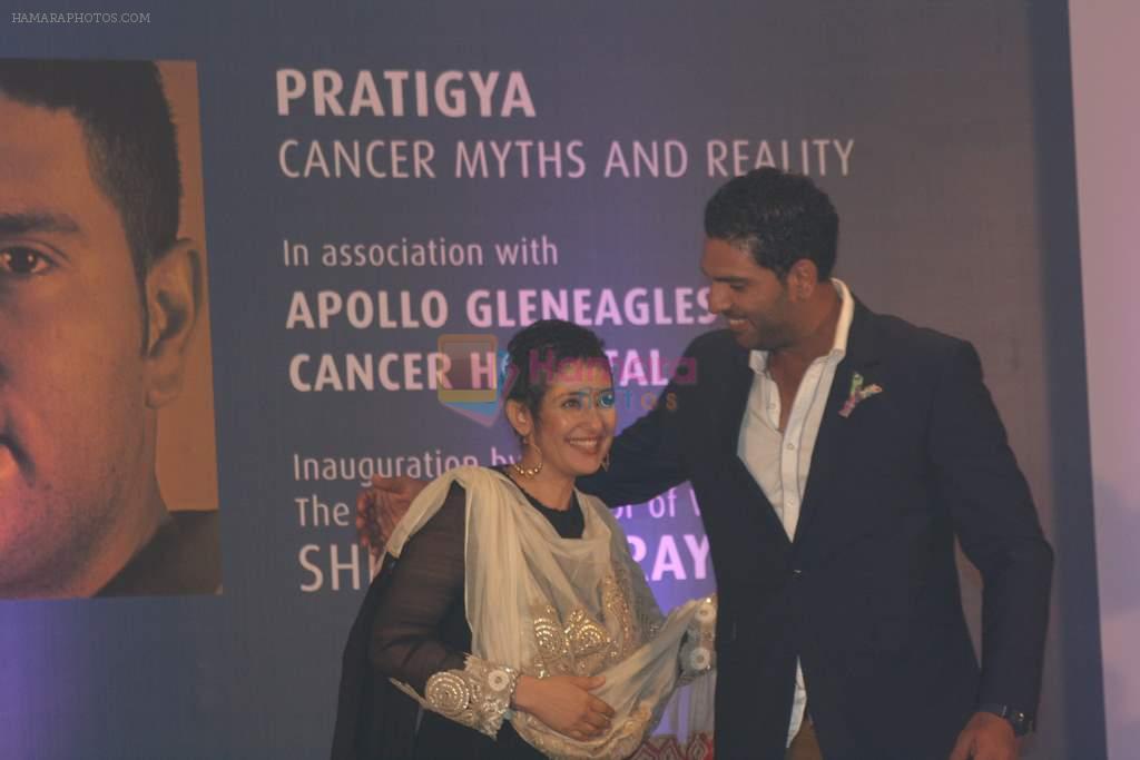 Manisha Koirala at a cancer prevention event in Kolkatta on 3rd Oct 2013