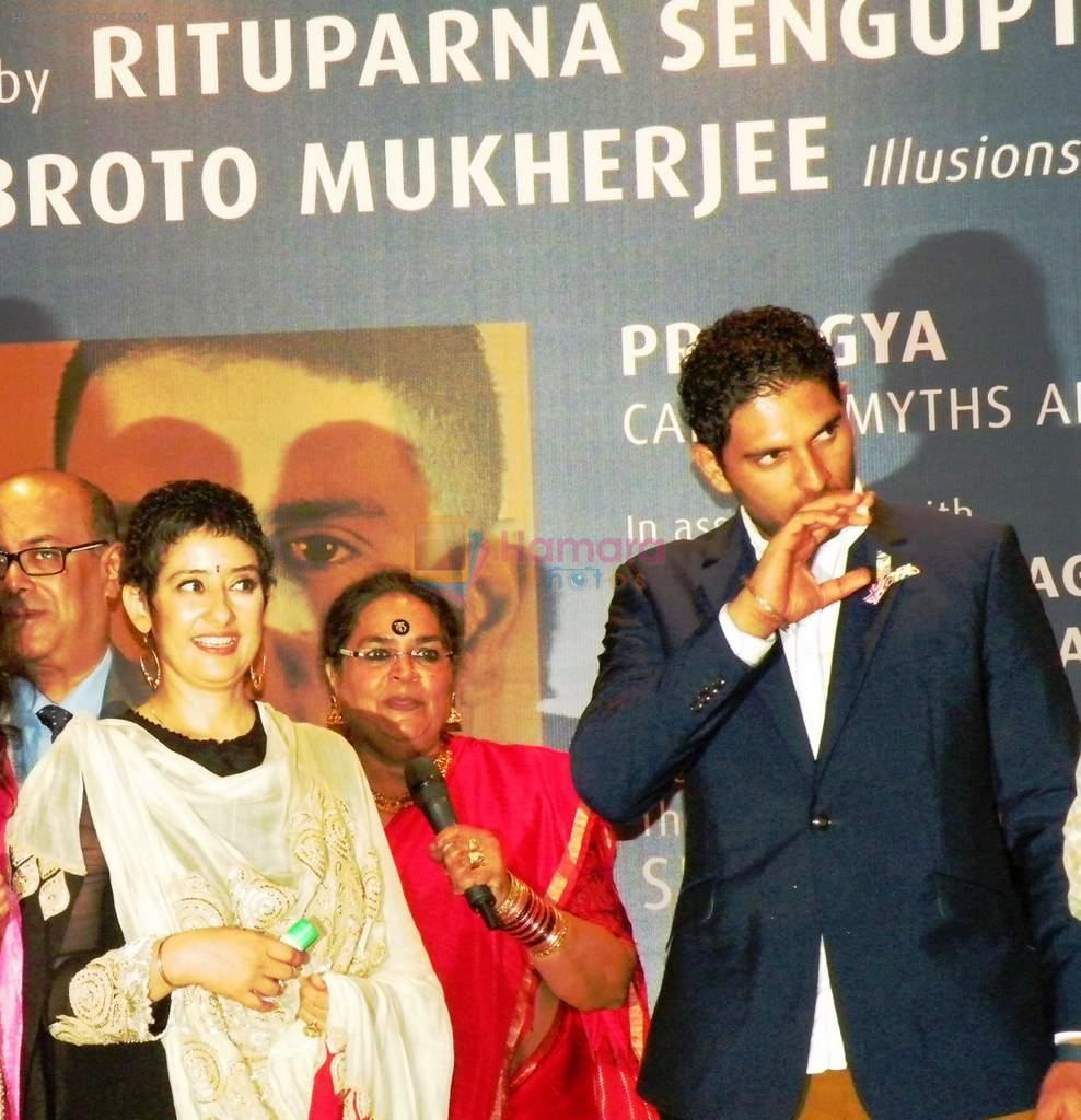 Manisha Koirala at a cancer prevention event in Kolkatta on 3rd Oct 2013