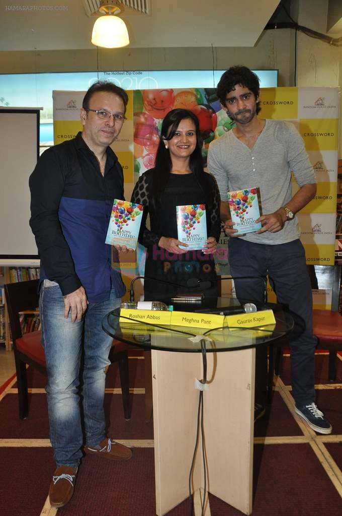 Gaurav Kapoor at Meghna Pant's book launch in Crossword, Mumbai on 3rd Oct 2013