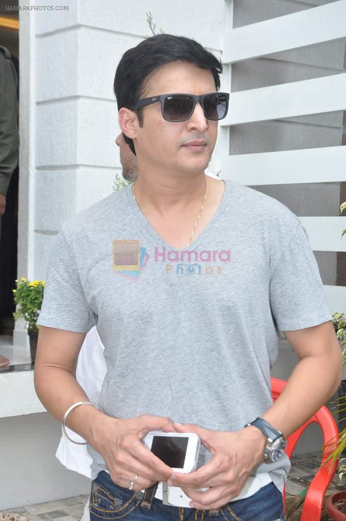 Jimmy Shergill at a real estate project launch in Khapoli, Mumbai on 6th Oct 2013