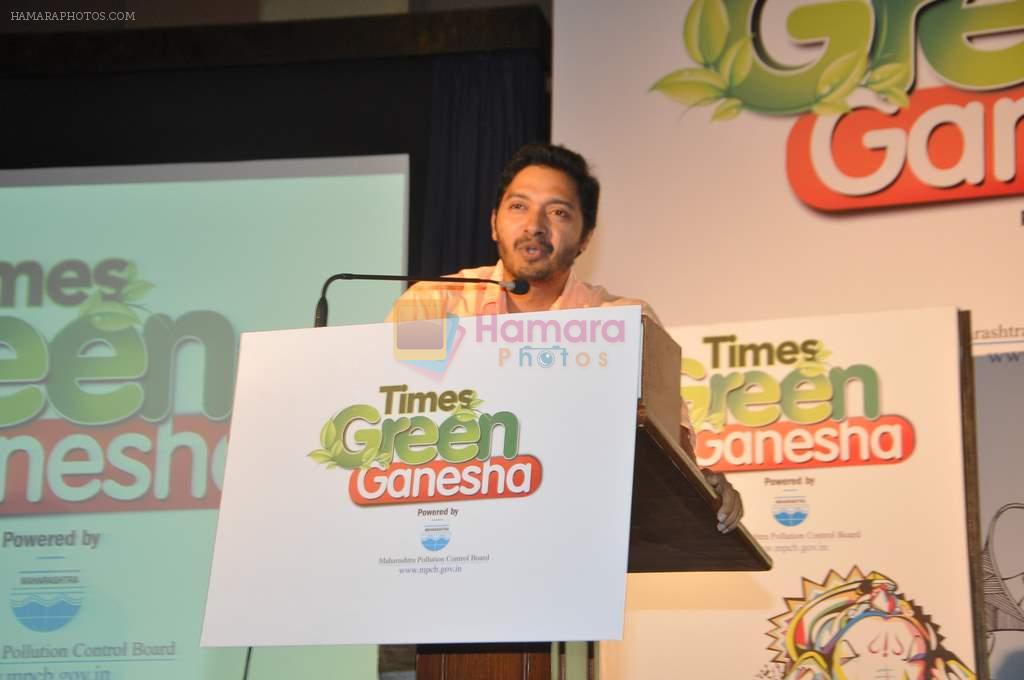 Shreyas Talpade at Times Green Ganesha event in YB, Mumbai on 8th Oct 2013