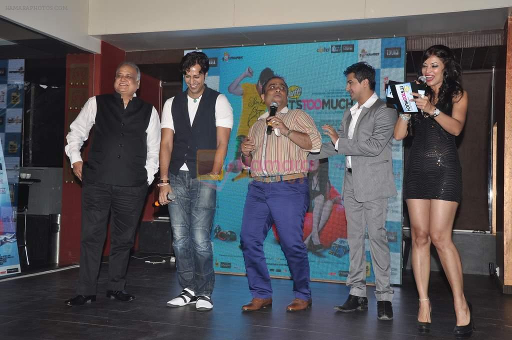 Pushkar Jog, T P Aggarwal, Kunal Ganjawala, Salim merchant at Music Launch of Huff Its Too Much in Bandra, Mumbai on 9th Oct 2013