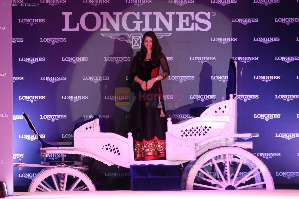 Aishwarya Rai Bachchan at the launch of new collection of Longines Watch in Delhi on 9th Oct 2013