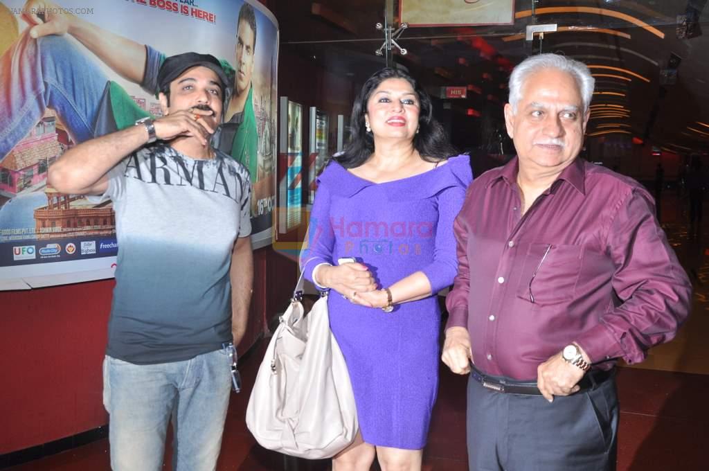 Kiran Sippy, Ramesh Sippy at the premiere of bengali Film in Cinemax, Mumbai on 9th Oct 2013