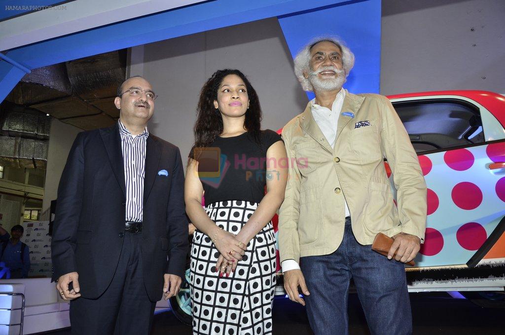 Masaba launches Nano Car designed by her in Mumbai on 9th Oct 2013