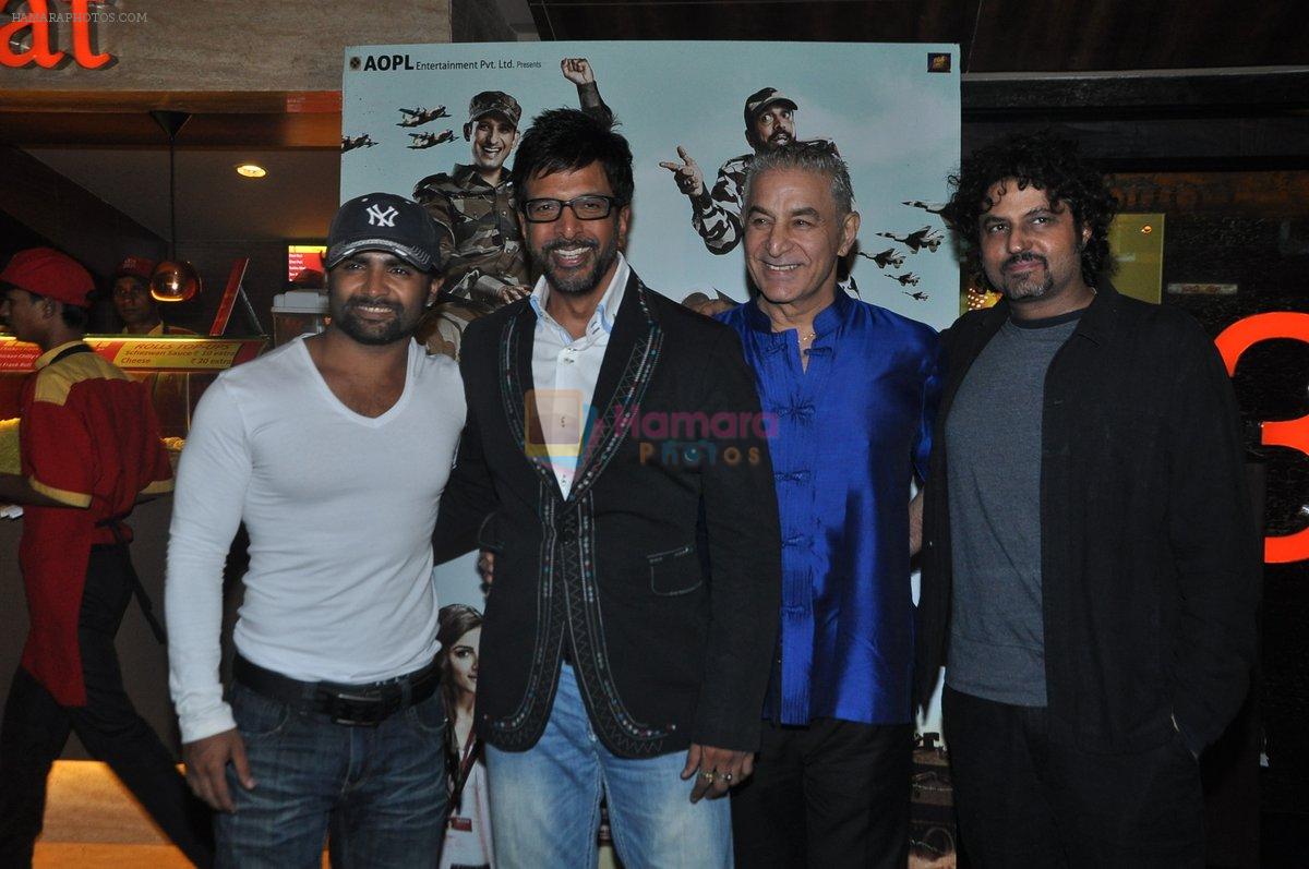 Sachiin Joshi, Javed Jaffrey, Dalip Tahil, Kaizad Gustad at the Premiere of War Chhod Na Yaar in Mumbai on 10th Oct 2013