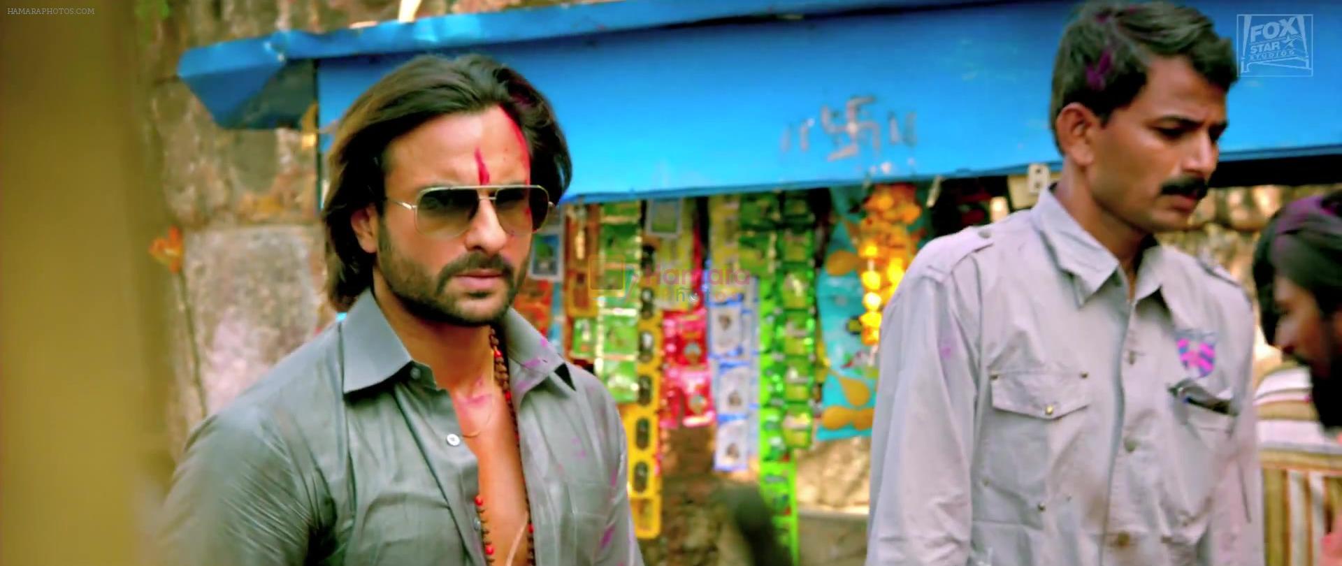 Saif Ali Khan as Raja Mishra in Bullett Raja movie still