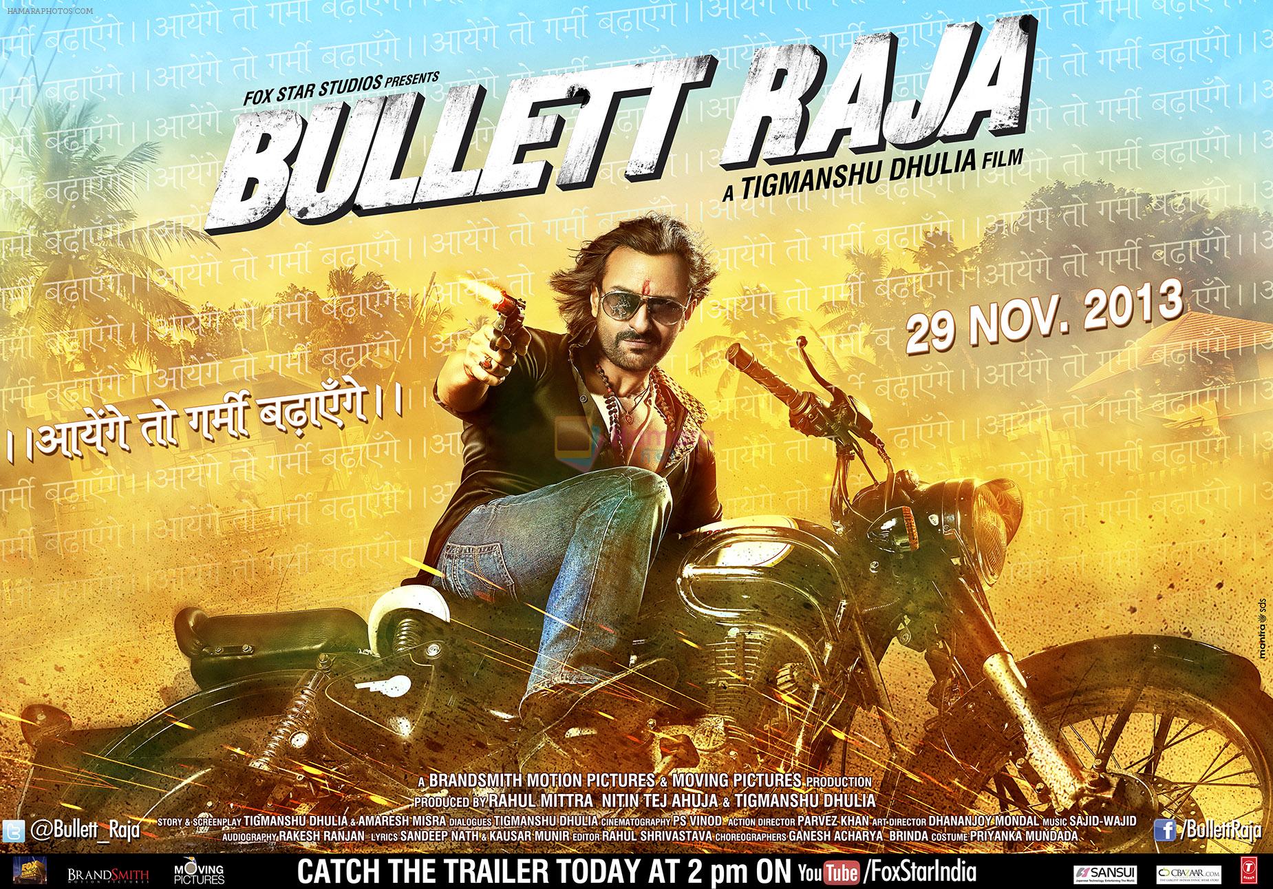 Bullett Raja Movie Poster