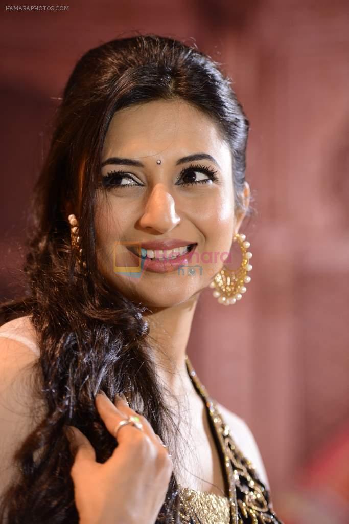 Divyanka Tripathi at Telly Calendar launch with Bawree Fashions to be shot in Malaysia on 15th Oct 2013