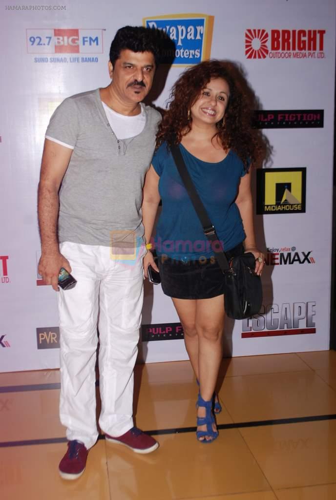 Vandana Sajnani, Rajesh at Escape Plan screening in Cinemax, Mumbai on 17th Oct 2013