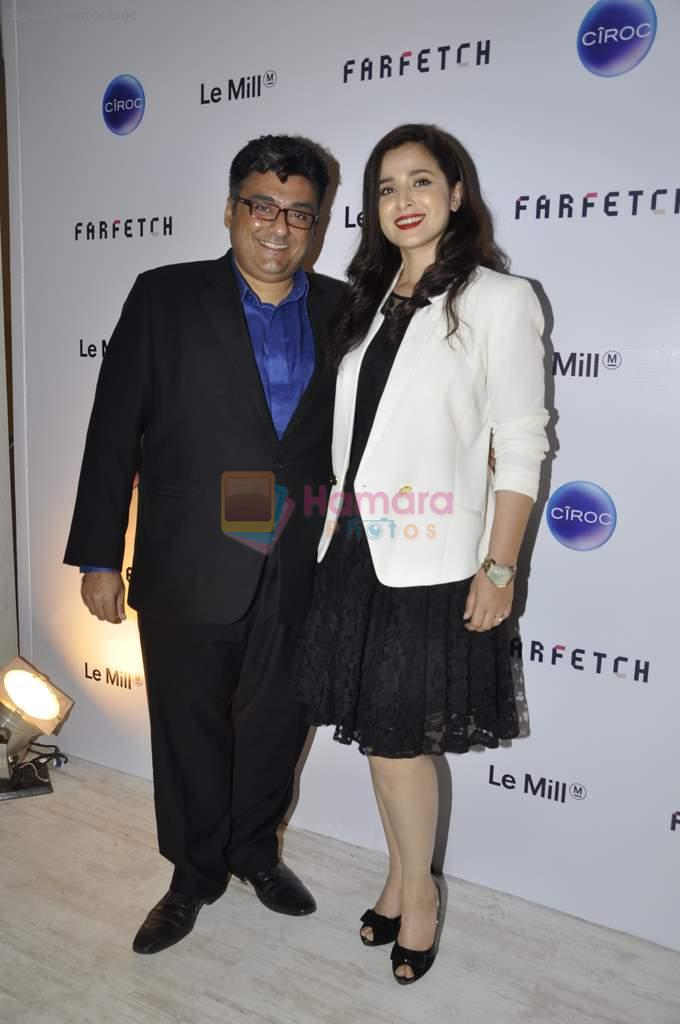 Simone Singh at Farfetch.com launch in Le Mill, Mumbai on 17th oct 2013
