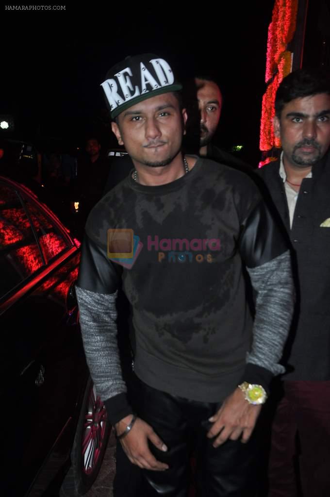 Honey Singh at Narang sangeet in Bandra, Mumbai on 18th Oct 2013