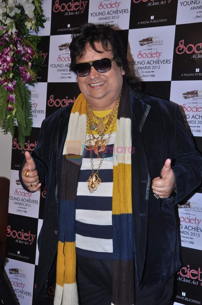 Bappi Lahiri at Society Awards in Worli, Mumbai on 19th Oct 2013