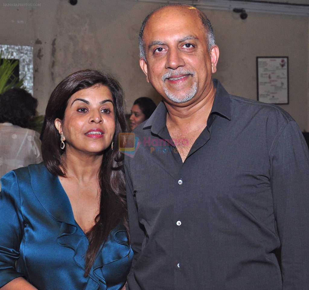 NAMITA AND ALEX KURUVILLA at Fahad Samar's Scandal Point book success bash in Mumbai on 21st Oct 2013