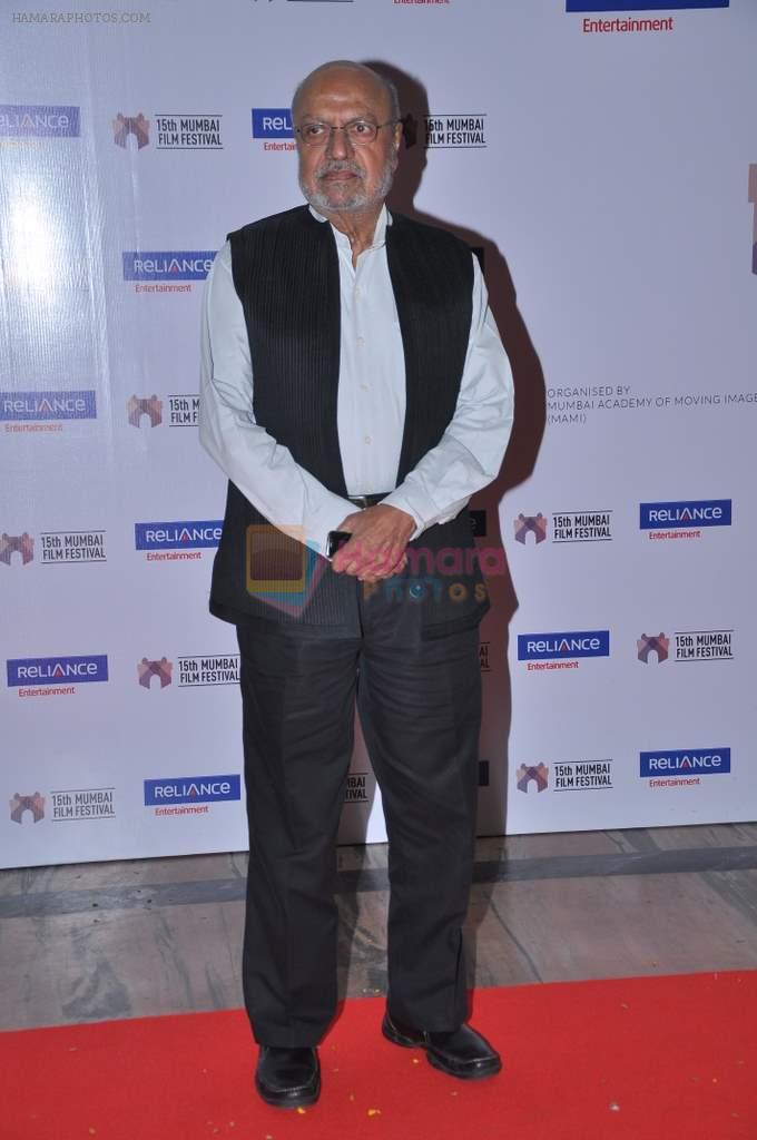 Shyam Benegal at 15th Mumbai Film Festival closing ceremony in Libert, Mumbai on 24th Oct 2013
