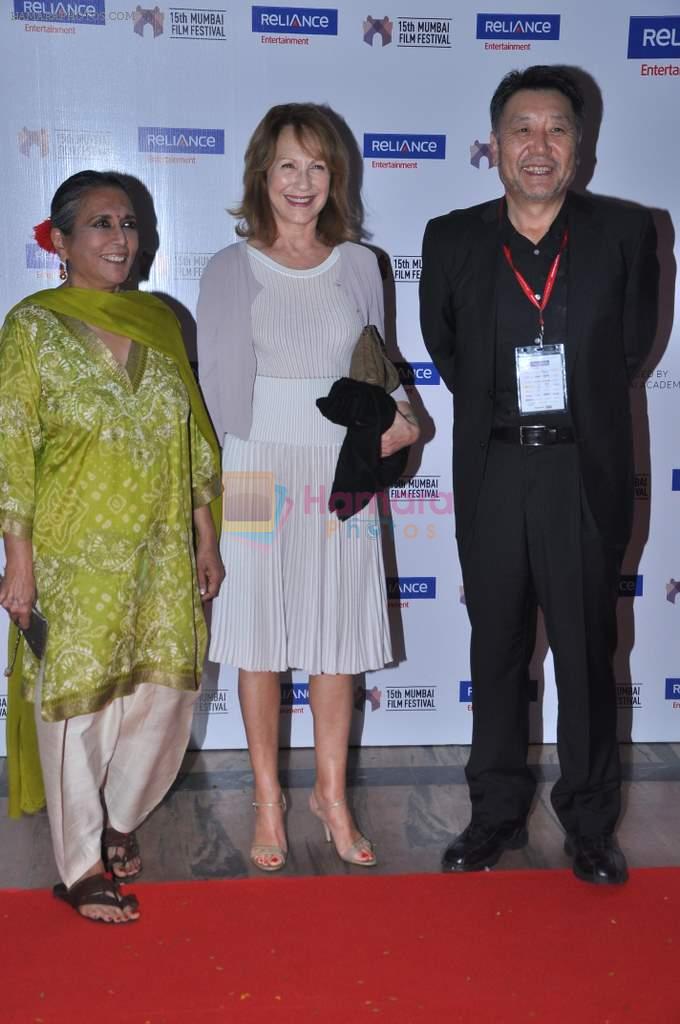 Deepa Mehta at 15th Mumbai Film Festival closing ceremony in Libert, Mumbai on 24th Oct 2013