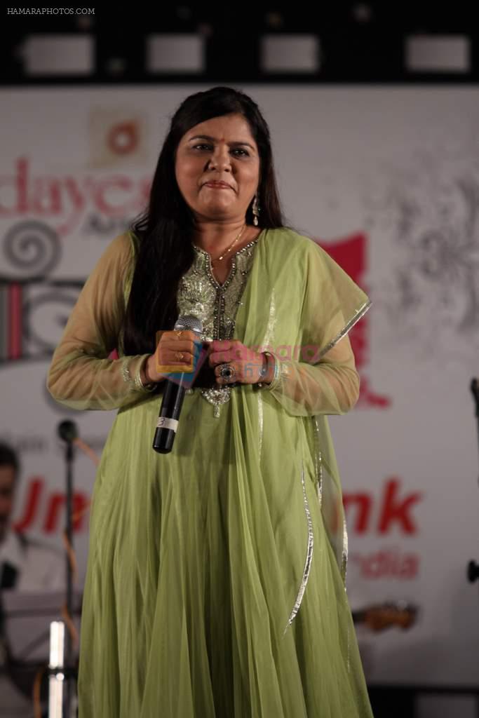 Sadhna Sargam at Hridayotsav 71 in Mumbai on 26th Oct 2013