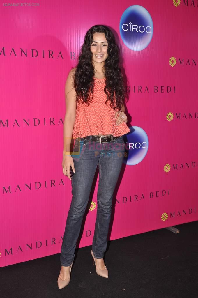 Pia Trivedi at the launch of Mandira Bedi's saree line in Khar, Mumbai on 26th Oct 2013