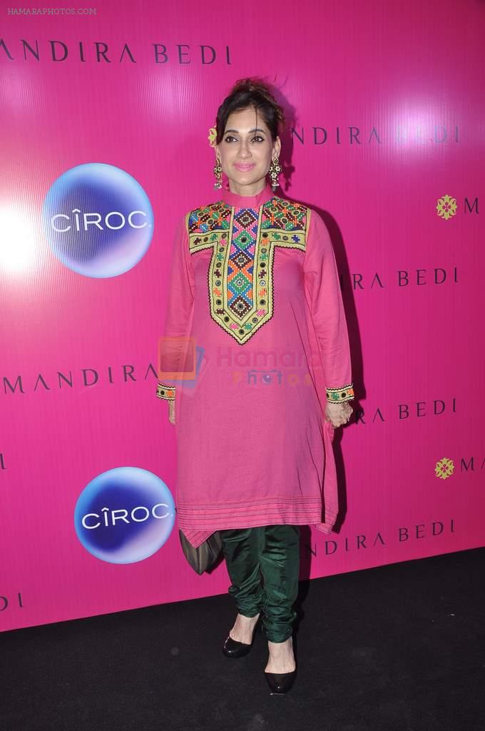 Lucky Morani at the launch of Mandira Bedi's saree line in Khar, Mumbai on 26th Oct 2013