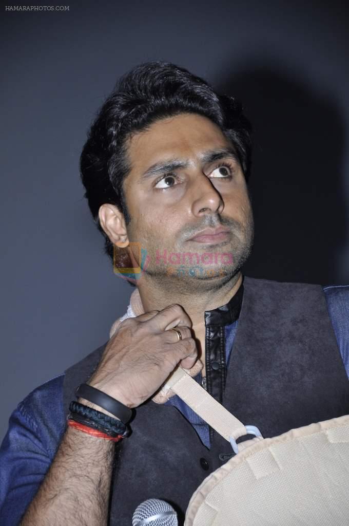 Abhishek Bachchan at Dhoom 3 trailor launch in Mumbai on 30th Oct 2013
