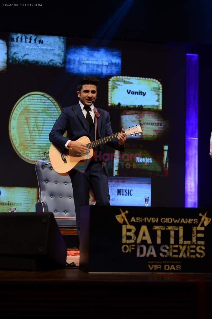 Vir Das's show Battle of Sexes in St Andrews, Mumbai on 1st Nov 2013