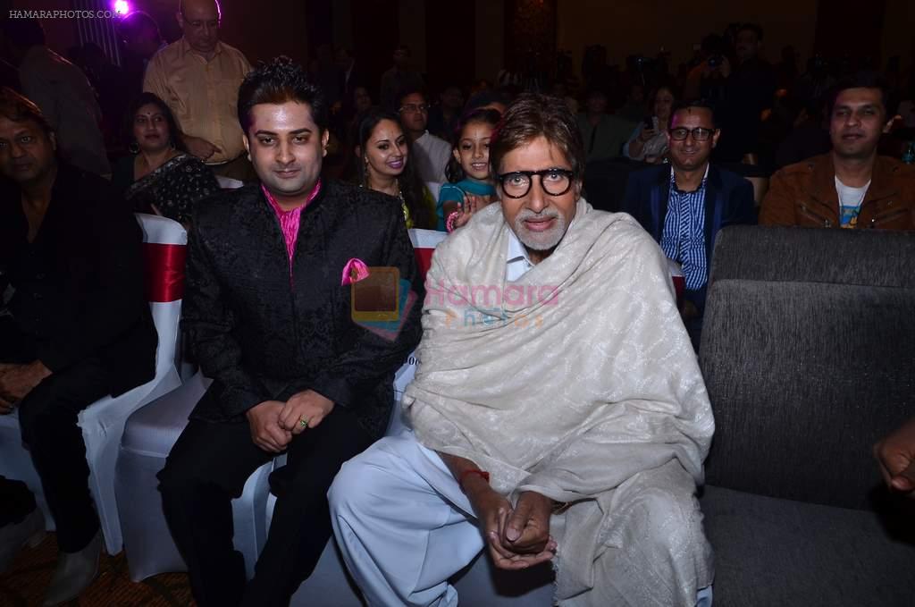 Amitabh Bachchan at the launch of Sumeet Tappoo's album Destiny in Novotel, Mumbai on 5th Nov 2013