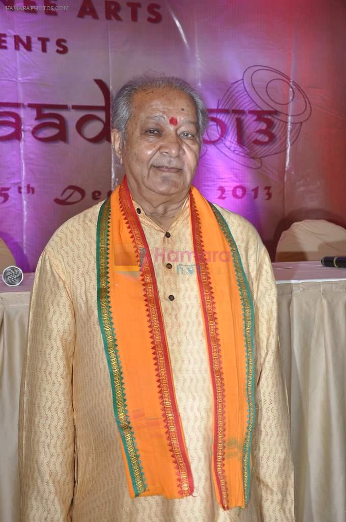 Pandit Hari Prasad Chaurasia at Swar Naad 2013 in Mumbai on 6th Nov 2013