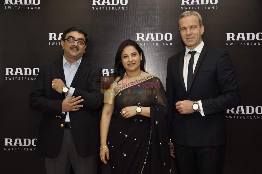 at the Launch of Rado HyperChrome Automatic Chronograph in Tote, Mumbai on 7th Nov 2013