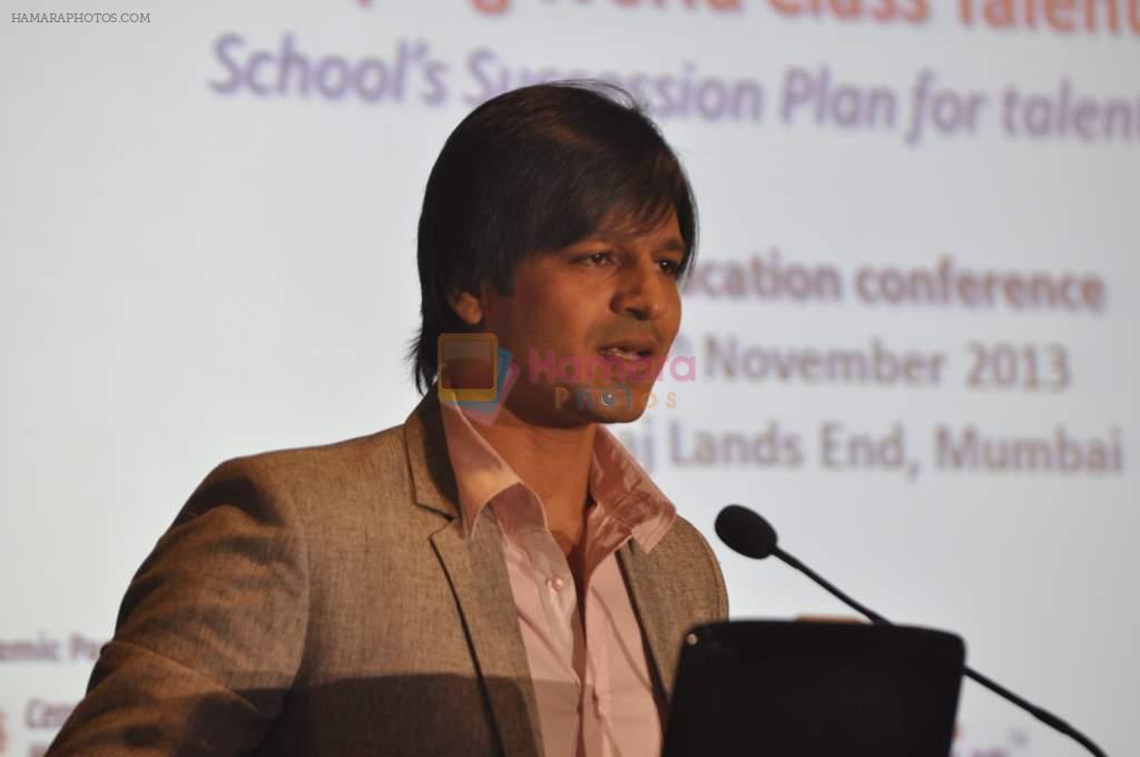 Vivek Oberoi at Educational Awareness Program in Mumbai on 7th Nov 2013