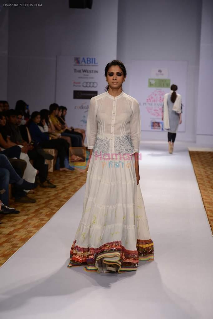 Model walks for Raaj Shroff at ABIL Pune Fashion Week on 10th Nov 2013