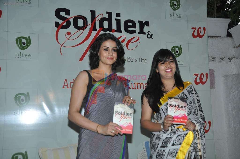 Gul panag launches Aditi Mathur's book in Olive, Mumbai on 12th Nov 2013