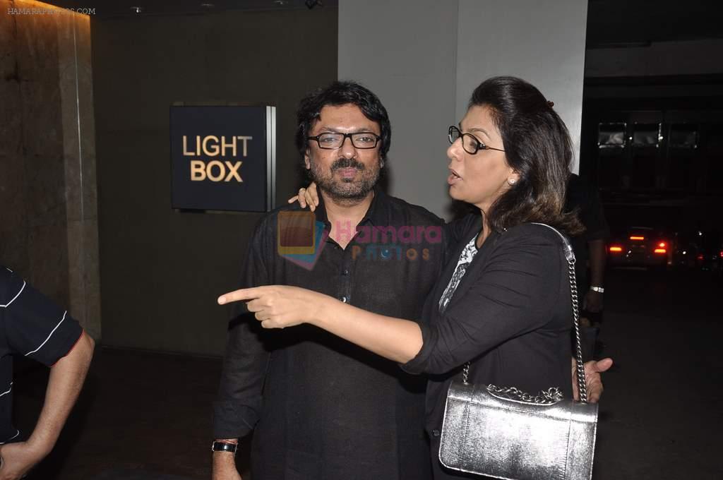 Neetu Singh, Sanjay leela bhansali at Ram Leela Screening in Lightbox, Mumbai on 14th Nov 2013