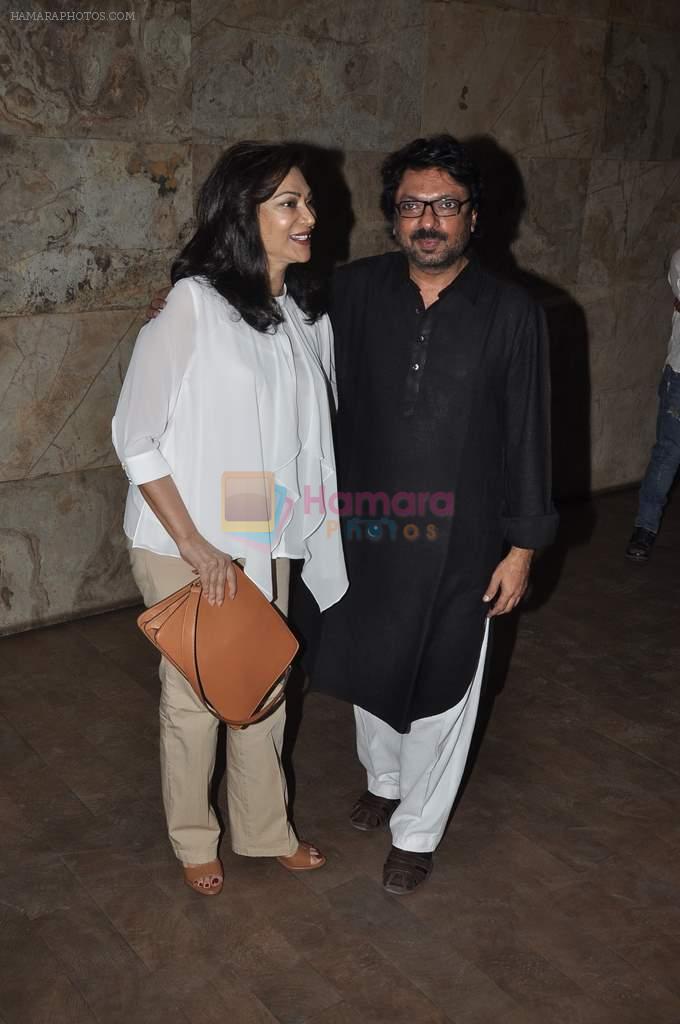 Sanjay leela bhansali, Simi Garewal at Ram Leela Screening in Lightbox, Mumbai on 14th Nov 2013