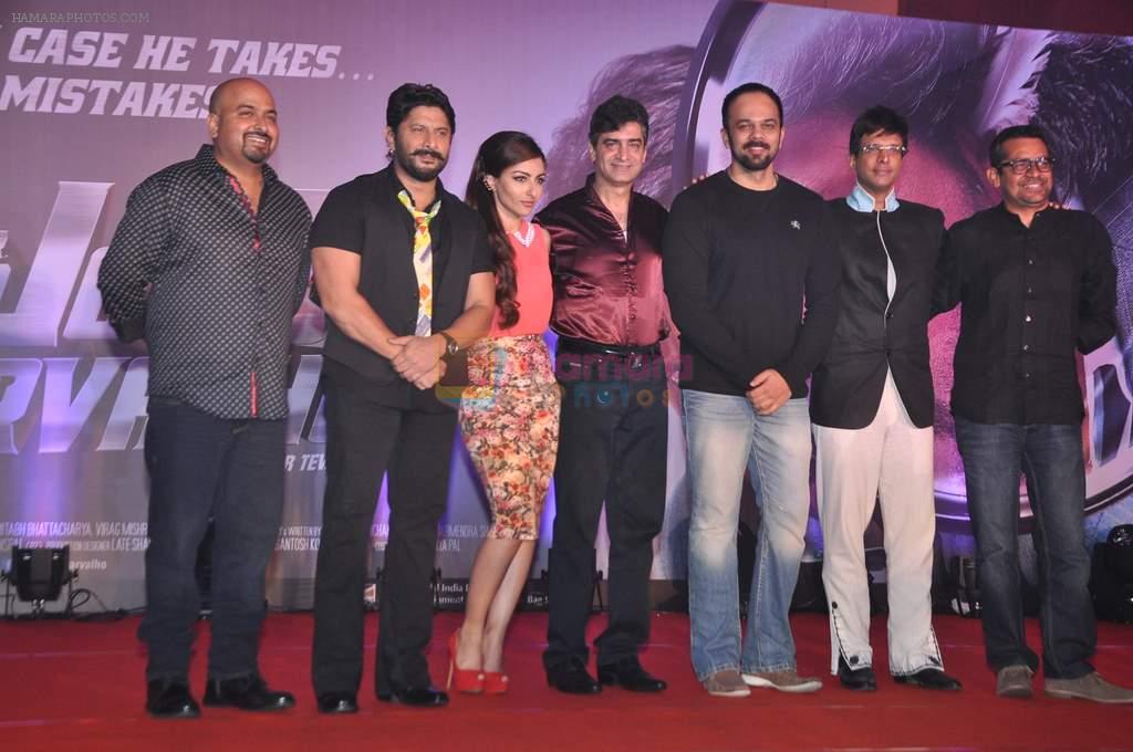 Arshad Warsi, Soha Ali Khan, Javed Jaffrey, Rohit Shetty at Joe Carvalho film first look in Lalit Hotel, Mumbai on 16th Nov 2013