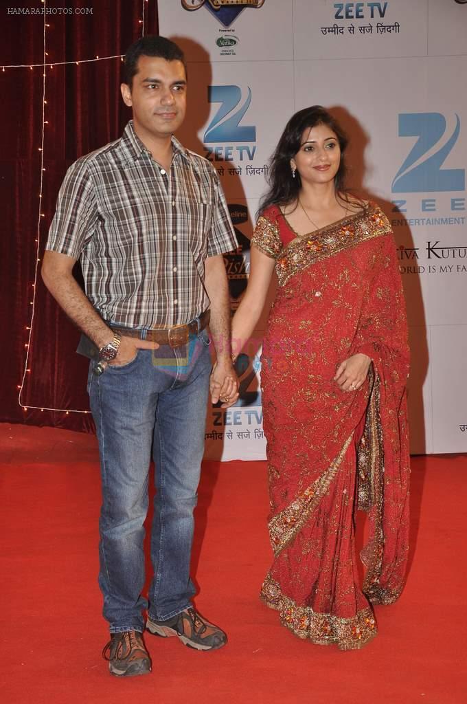 at Zee Rishtey Awards in Andheri Sports Complex, Mumbai on 16th Nov 2013