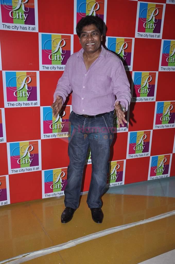 Johnny Lever at Singh Saheb the great promotional event in R City Mall, Mumbai on 19th Nov 2013