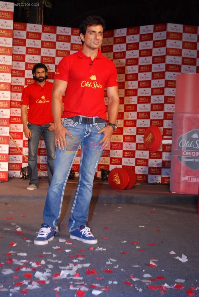 Sonu Sood unveil Old Spice's Smell Mantastic in Bandstand, Mumbai on 19th Nov 2013