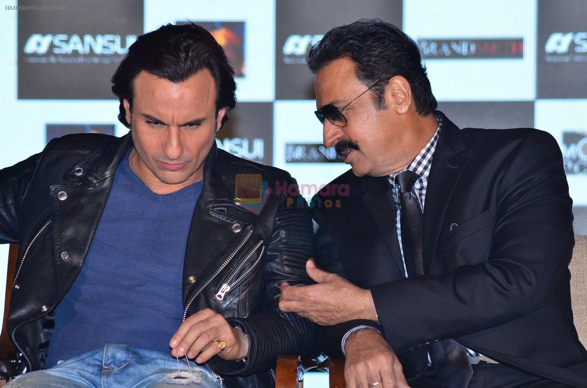 Jimmy Shergill, Saif Ali Khan at Bullet Raja-Sansui Press meet in Mumbai on 20th Nov 2013