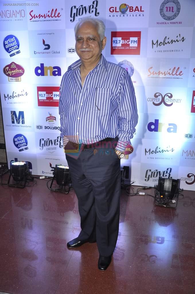 Ramesh Sippy at Music Mania evening in Mumbai on 26th Nov 2013