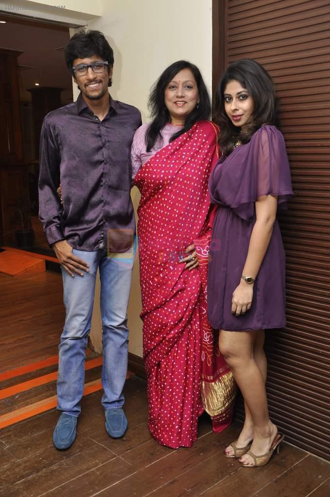 shahana chaterjee with shomshukla at the Success Party of Internationally Acclaimed Film Sandcastle in Mumbai on 26th Nov 2013