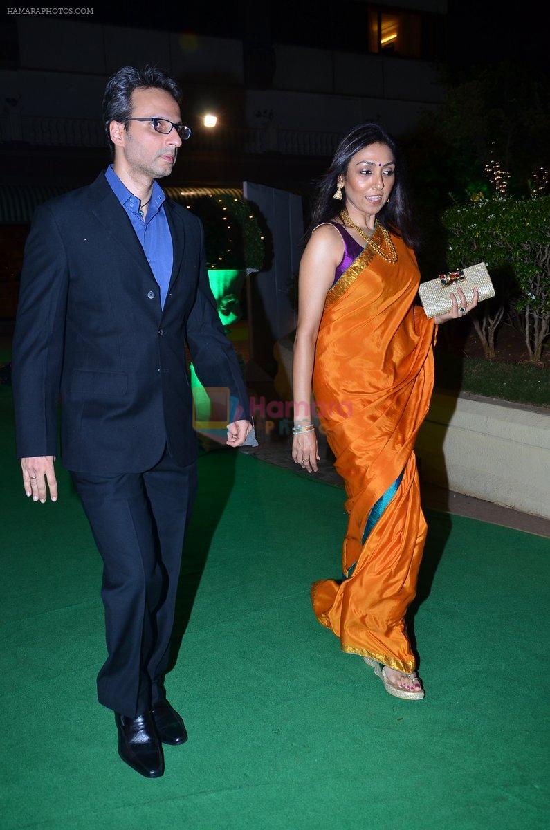 at Vishesh Bhatt's Wedding Reception in Taj Land's End, Bandra, Mumbai on 28th Nov 2013